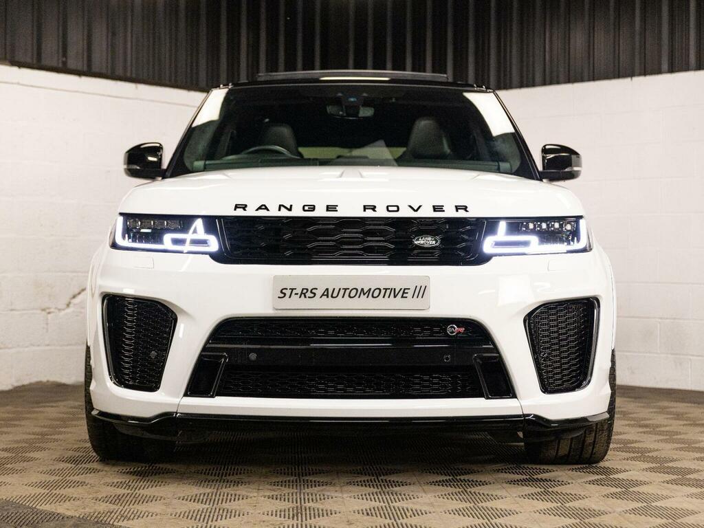 Land Rover Range Rover Sport Suv 5.0 P575 V8 Svr 4Wd Euro 6 Ss 202 VN71OXJ White #2