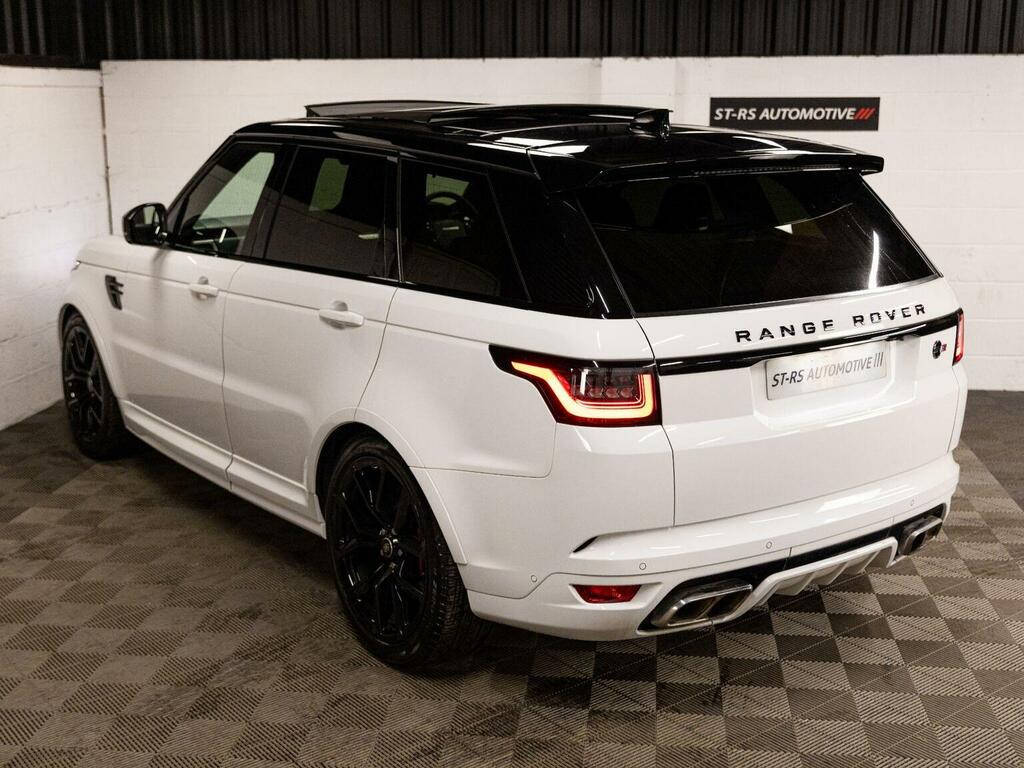 Land Rover Range Rover Sport Suv 5.0 P575 V8 Svr 4Wd Euro 6 Ss 202 VN71OXJ White #3