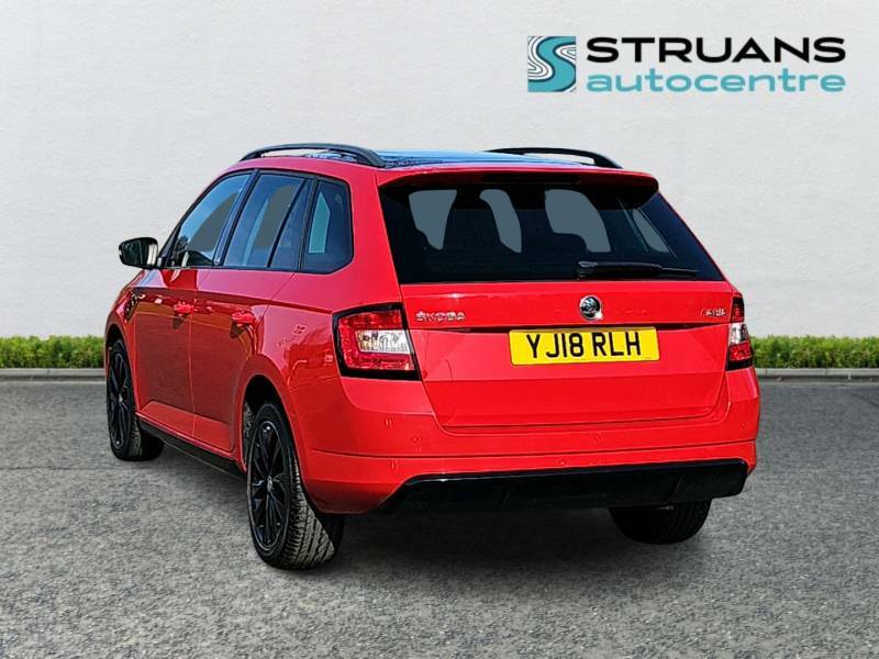 Skoda Fabia Monte Carlo 1.0 Tsi 110 Estate - 2018 18 YJ18RLH Red #2