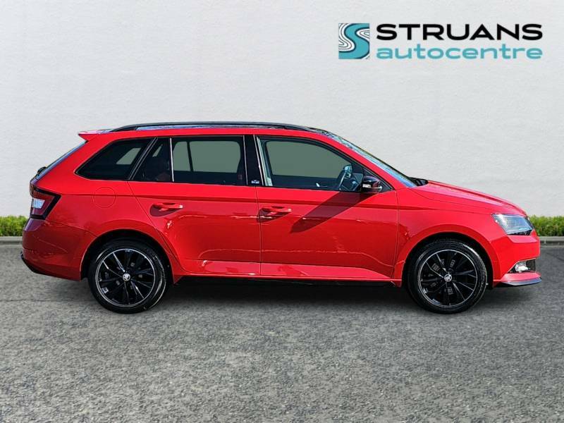 Skoda Fabia Monte Carlo 1.0 Tsi 110 Estate - 2018 18 YJ18RLH Red #5
