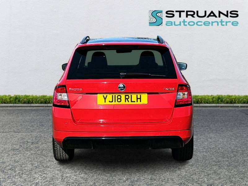 Skoda Fabia Monte Carlo 1.0 Tsi 110 Estate - 2018 18 YJ18RLH Red #4