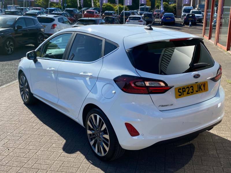 Ford Fiesta Titanium X 1.0 Ecoboost - 2023 23 SP23JKY White #5