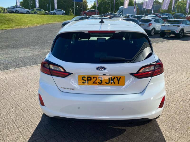 Ford Fiesta Titanium X 1.0 Ecoboost - 2023 23 SP23JKY White #4