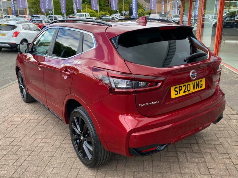 Nissan Qashqai N-tec 1.3 Dig-t 140 - 2020 20 SP20VNG Red #5