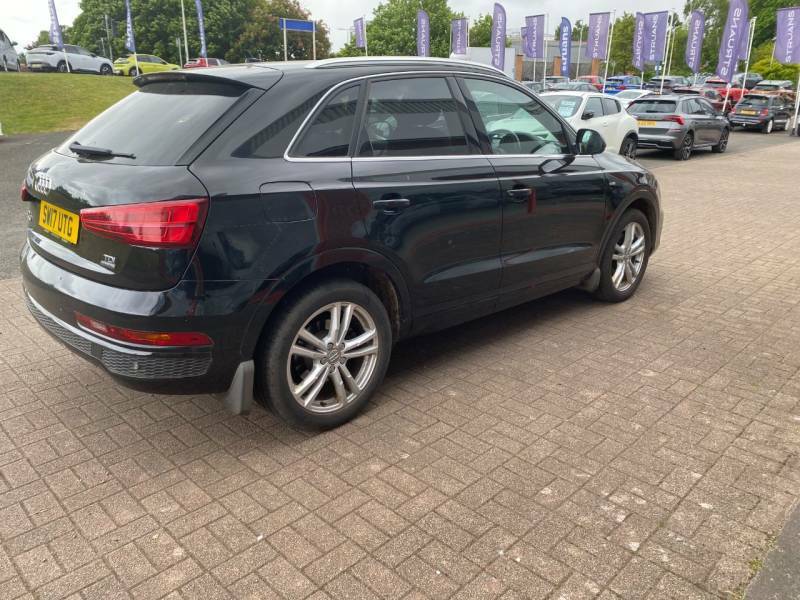 Audi Q3 S Line Edition Quattro 2.0 Tdi - 2017 17 SW17UTG Black #3