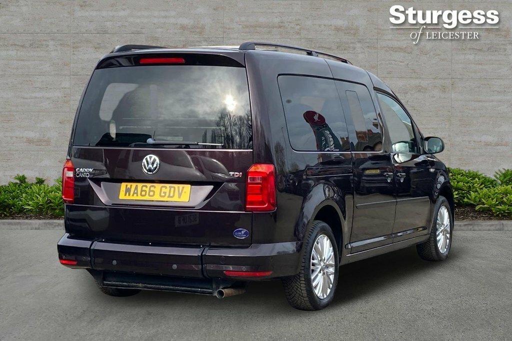 Volkswagen Caddy Maxi Life Mpv WA66GDV Purple #5