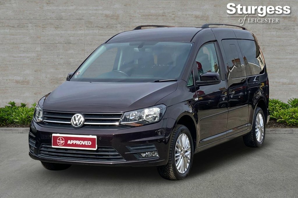Volkswagen Caddy Maxi Life Mpv WA66GDV Purple #3