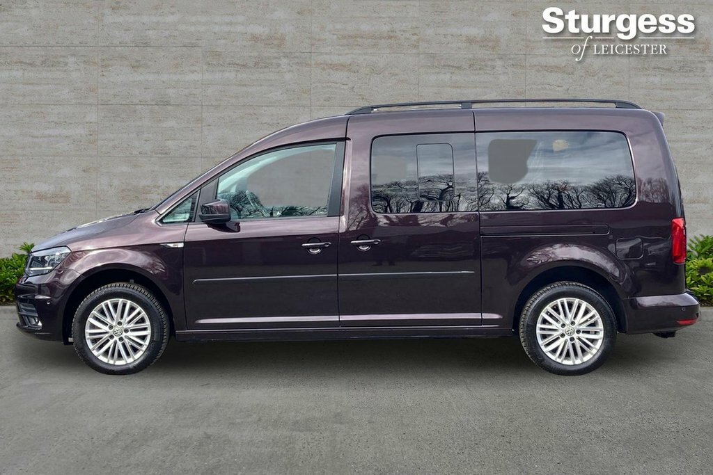 Volkswagen Caddy Maxi Life Mpv WA66GDV Purple #4