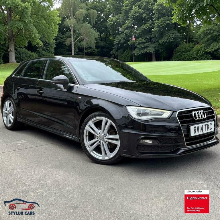 Audi A3 2.0 Tdi S Line Sportback Euro 5 Ss Black