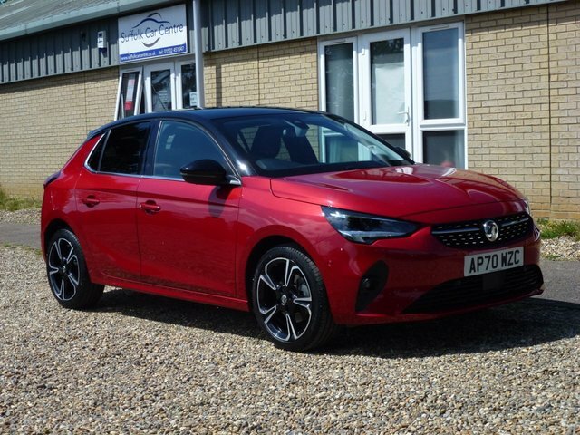 Vauxhall Corsa 1.2 Turbo Elite Nav AP70WZC Red #2