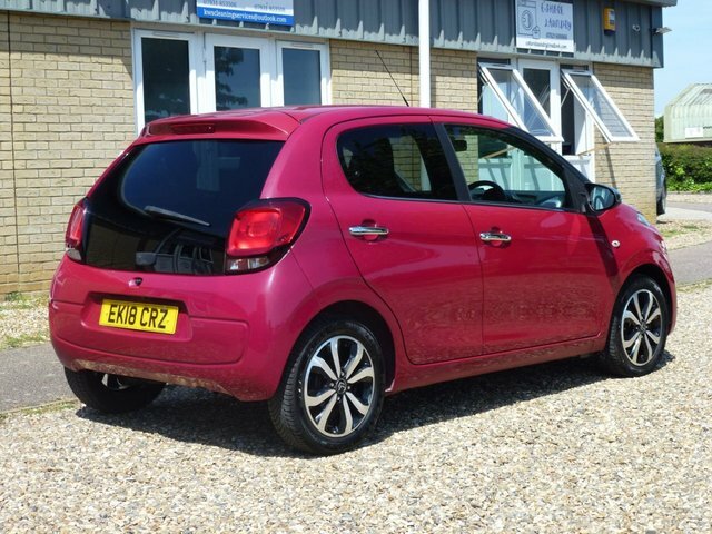 Citroen C1 1.0 Vti Flair Hatchback Red #2