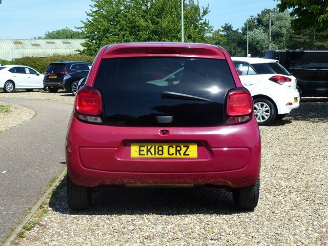 Citroen C1 1.0 Vti Flair Hatchback Red #6