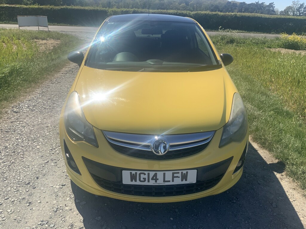 Vauxhall Corsa 1.2 16V Limited Edition 2014 Yellow