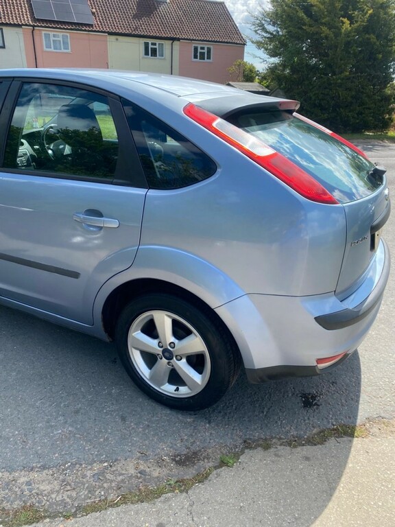 Ford Focus 1.6 Zetec Climate 2006 SA56GPJ Blue #6