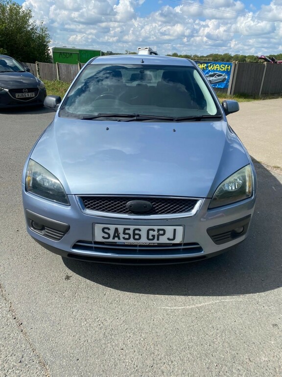 Ford Focus 1.6 Zetec Climate 2006 SA56GPJ Blue #3