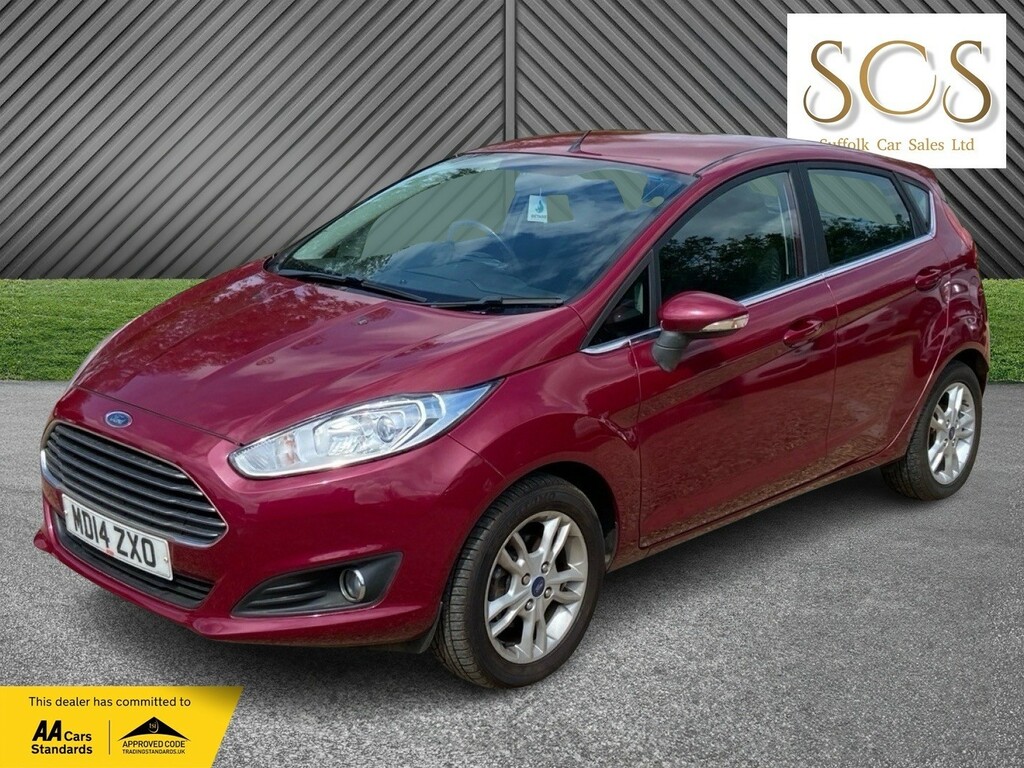 Ford Fiesta Hatchback 1.3 Zetec 201414 MD14ZXO Red #3