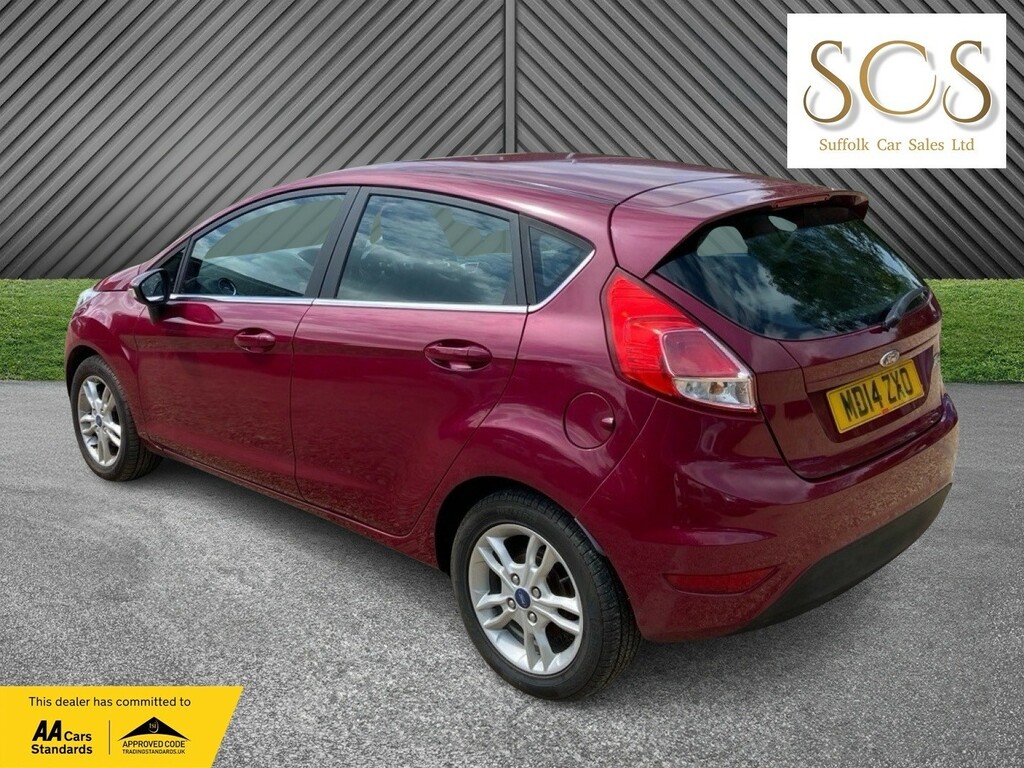 Ford Fiesta Hatchback 1.3 Zetec 201414 MD14ZXO Red #5