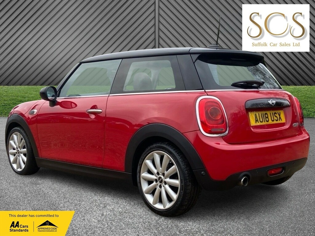 Mini Hatch Hatchback 1.5 Cooper 3-Door Hatch 2018 AU18USX Red #5