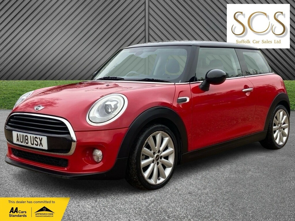 Mini Hatch Hatchback 1.5 Cooper 3-Door Hatch 2018 AU18USX Red #3
