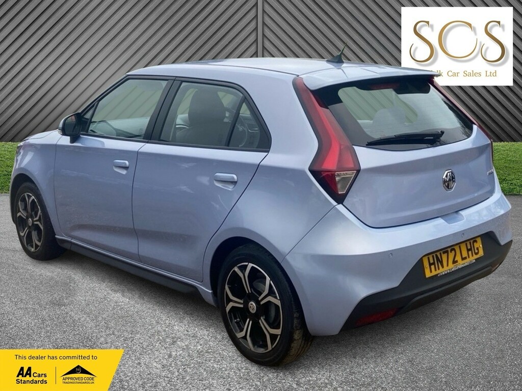 MG MG3 Hatchback 1.5 Vti-tech Exclusive Nav 202272 HN72LHG Silver #5