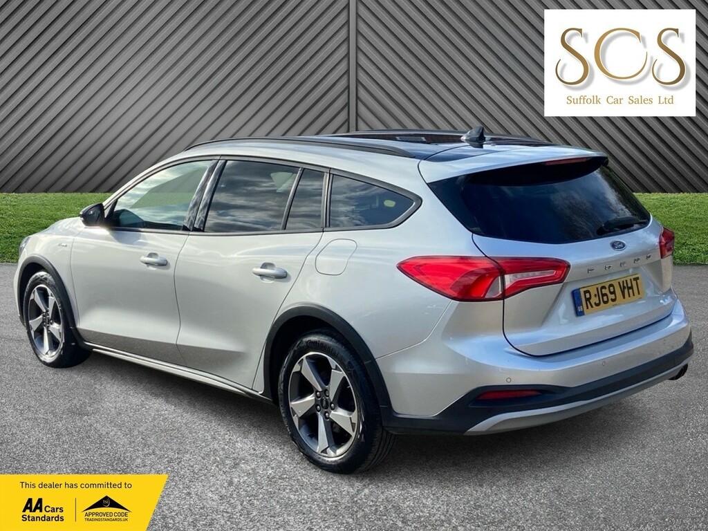 Ford Focus Estate 1.0 T Ecoboost Active 202069 RJ69VHT Silver #5