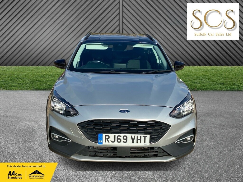Ford Focus Estate 1.0 T Ecoboost Active 202069 RJ69VHT Silver #2