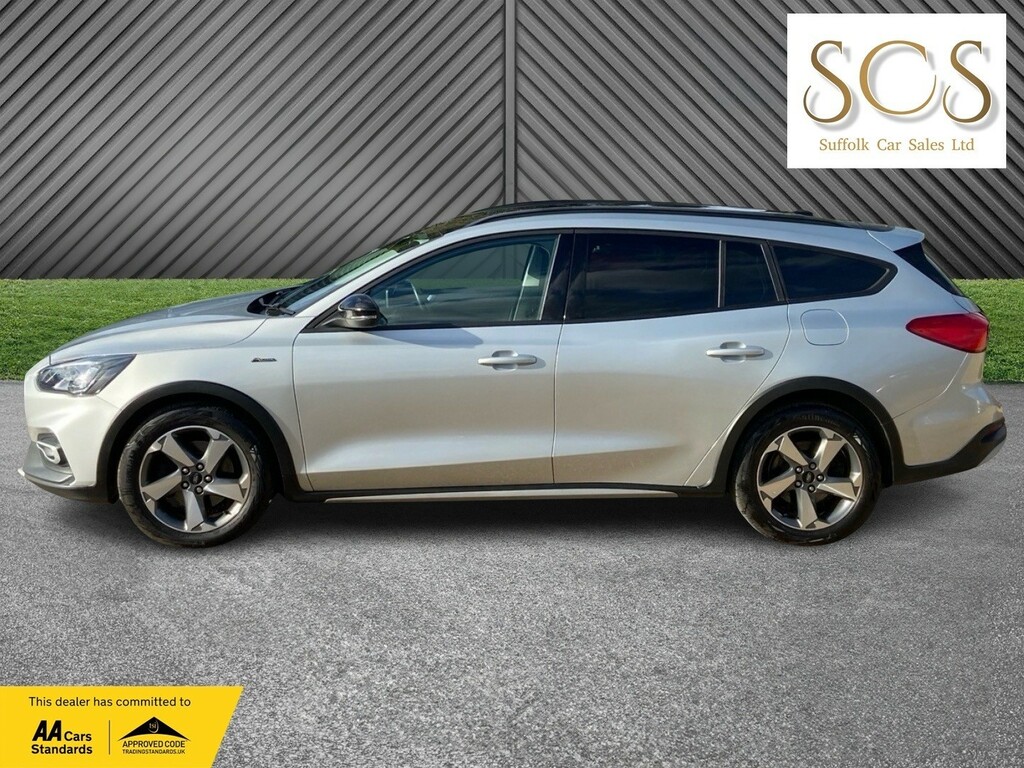 Ford Focus Estate 1.0 T Ecoboost Active 202069 RJ69VHT Silver #4