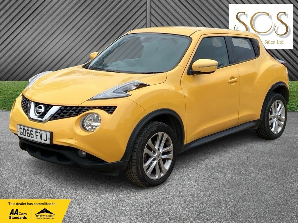 Nissan Juke Suv 1.2 Dig-t N-connecta 201766 GD66FVJ Yellow #3