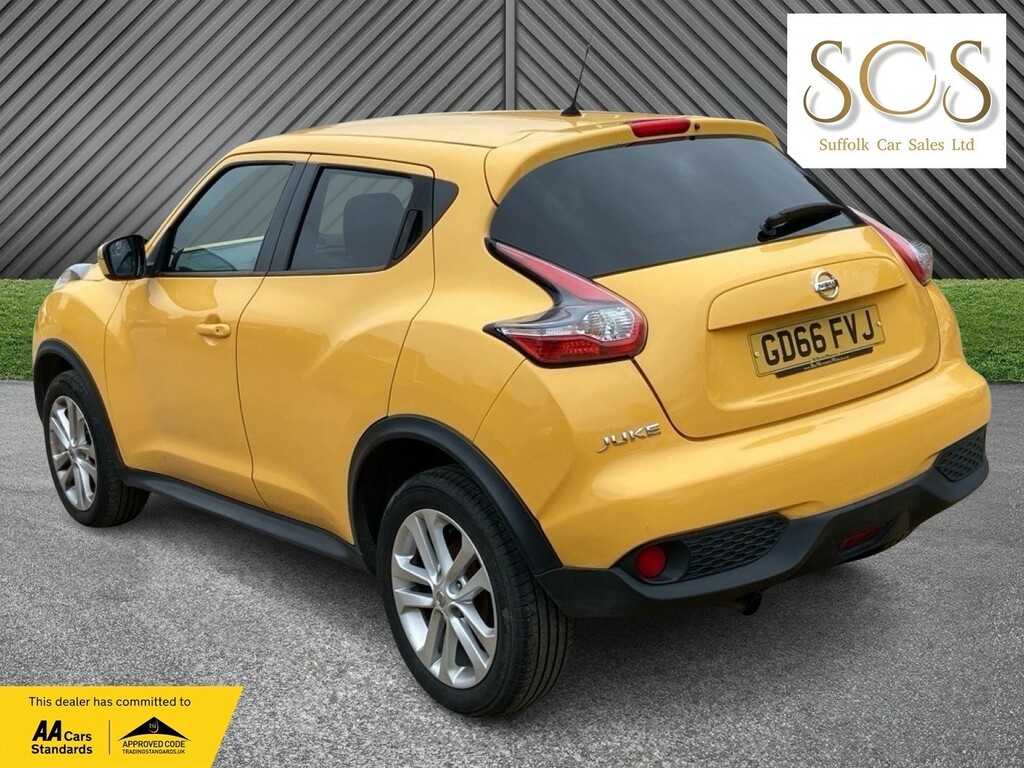 Nissan Juke Suv 1.2 Dig-t N-connecta 201766 GD66FVJ Yellow #5