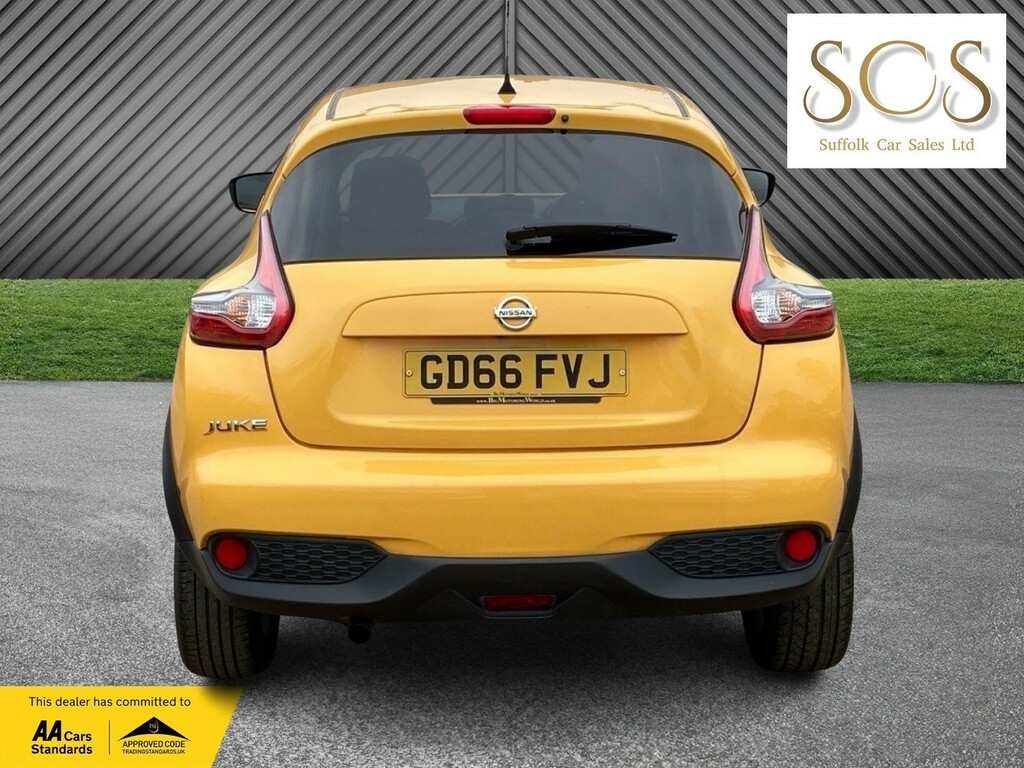 Nissan Juke Suv 1.2 Dig-t N-connecta 201766 GD66FVJ Yellow #6