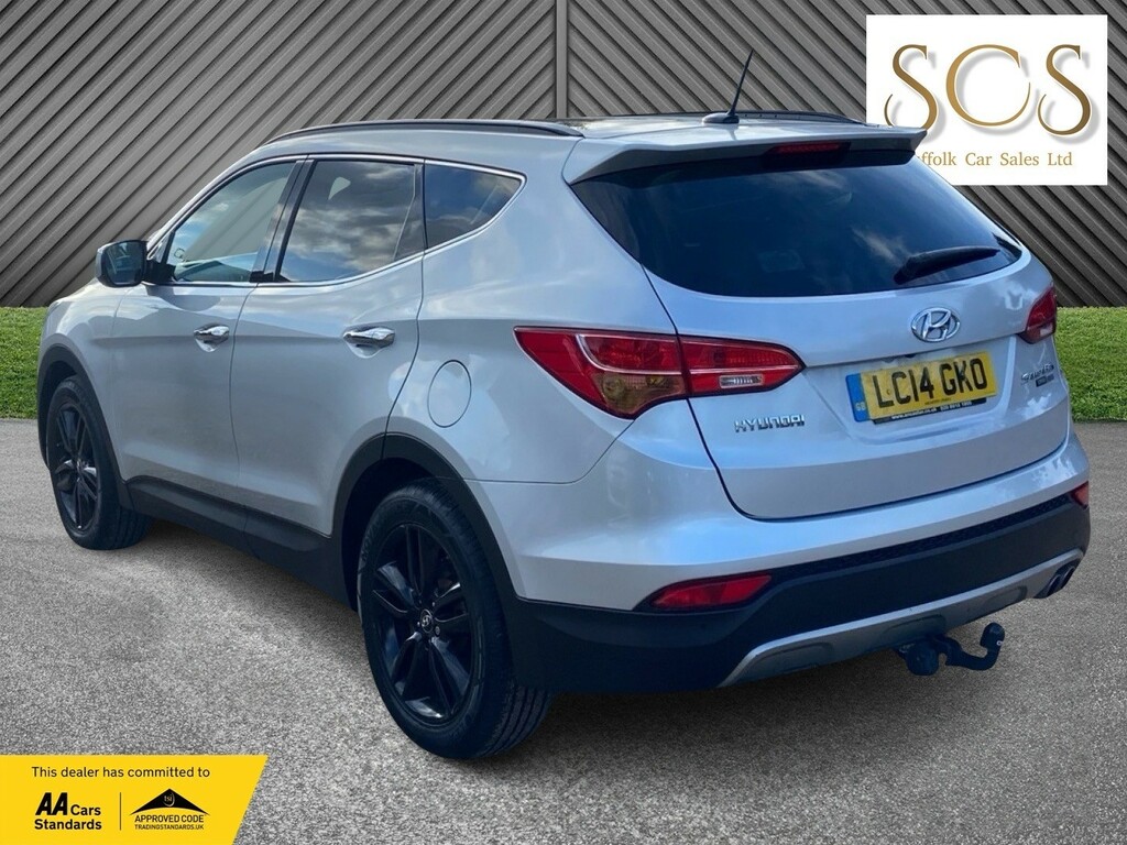 Hyundai Santa Fe Suv 2.2 Crdi Premium Se 201414 Silver #5