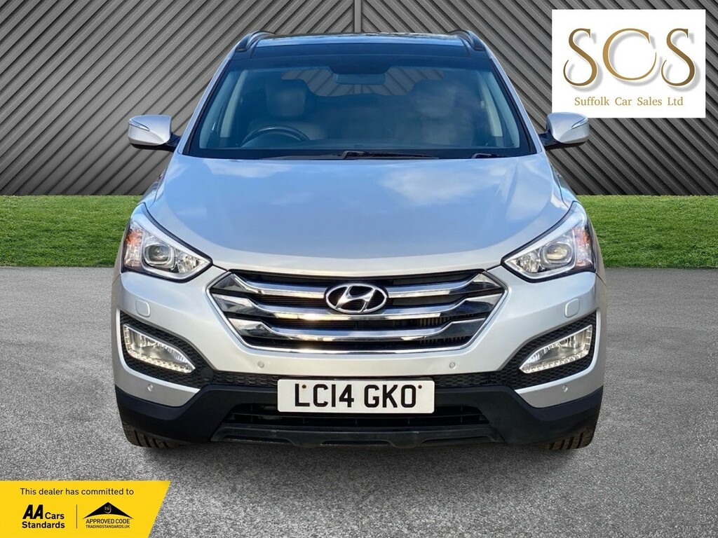 Hyundai Santa Fe Suv 2.2 Crdi Premium Se 201414 Silver #2