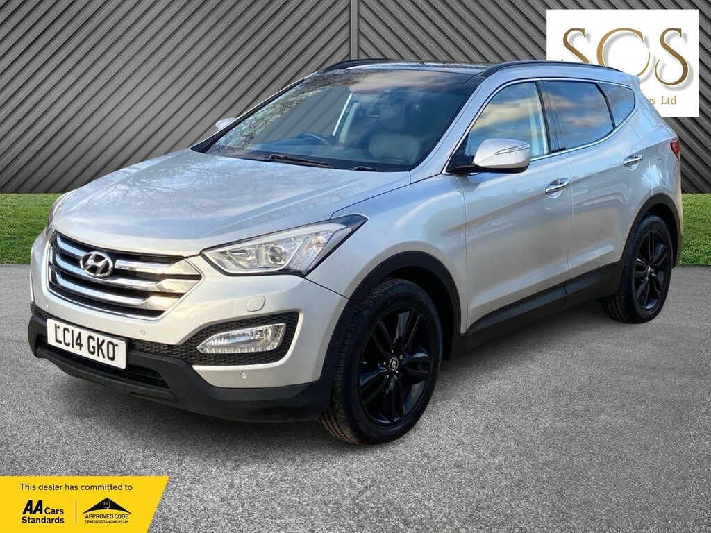 Hyundai Santa Fe Suv 2.2 Crdi Premium Se 201414 Silver #3