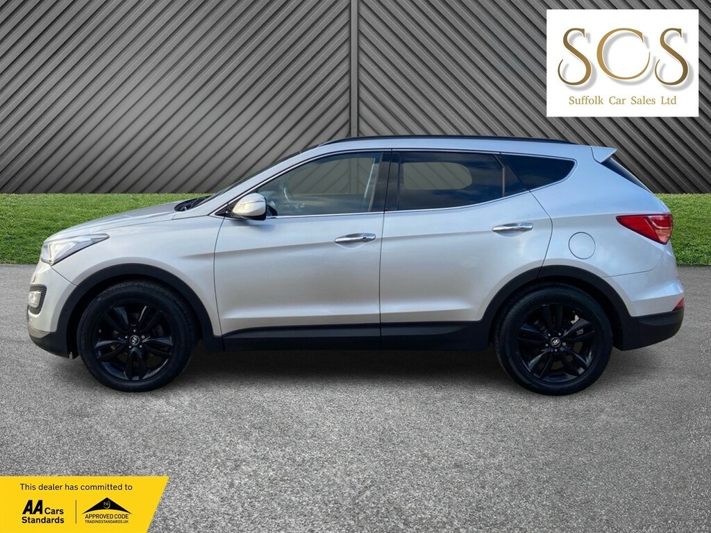 Hyundai Santa Fe Suv 2.2 Crdi Premium Se 201414 Silver #4
