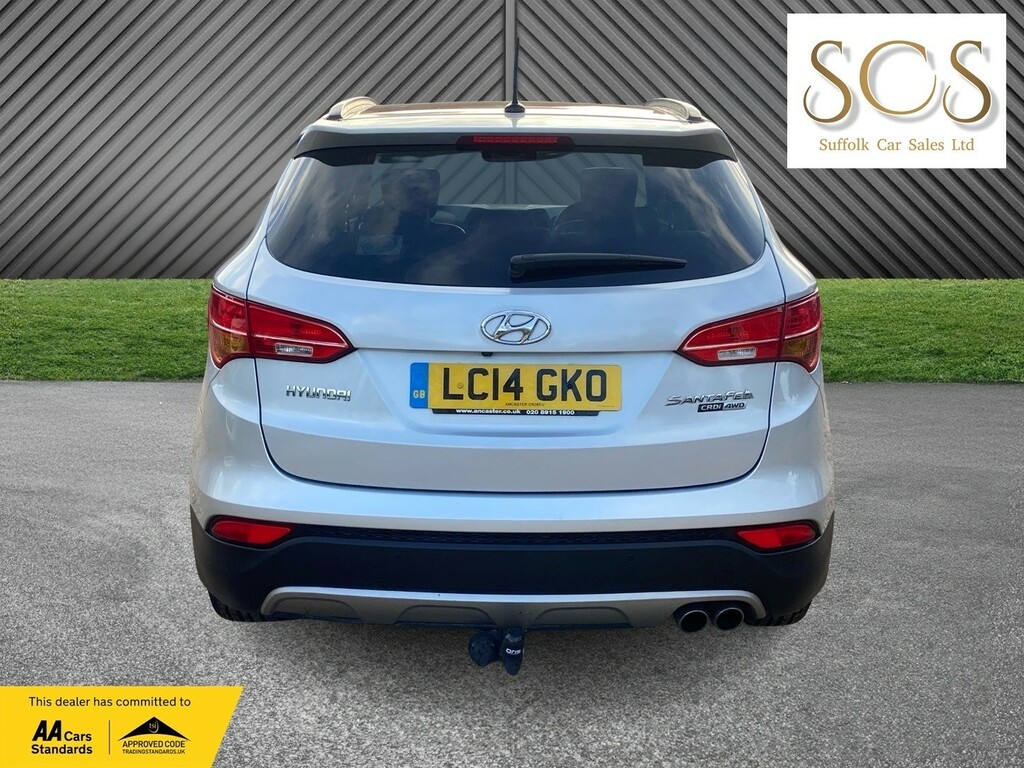 Hyundai Santa Fe Suv 2.2 Crdi Premium Se 201414 Silver #6
