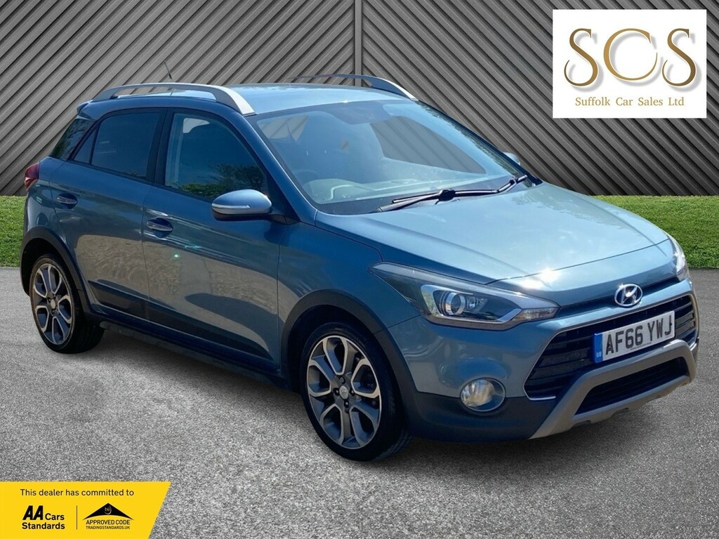 Hyundai I20 Hatchback 1.0 I20 Active 1.0T 100Ps 201666 Blue