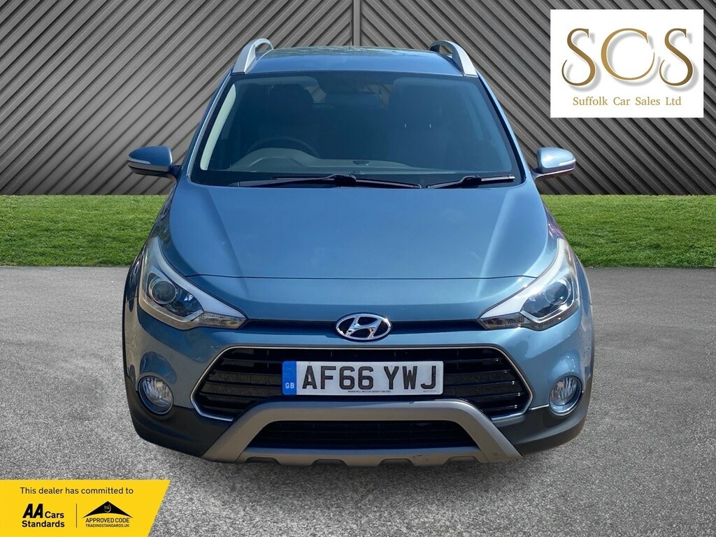 Hyundai I20 Hatchback 1.0 I20 Active 1.0T 100Ps 201666 AF66YWJ Blue #2