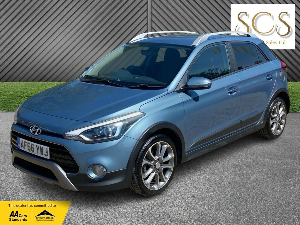 Hyundai I20 Hatchback 1.0 I20 Active 1.0T 100Ps 201666 AF66YWJ Blue #3
