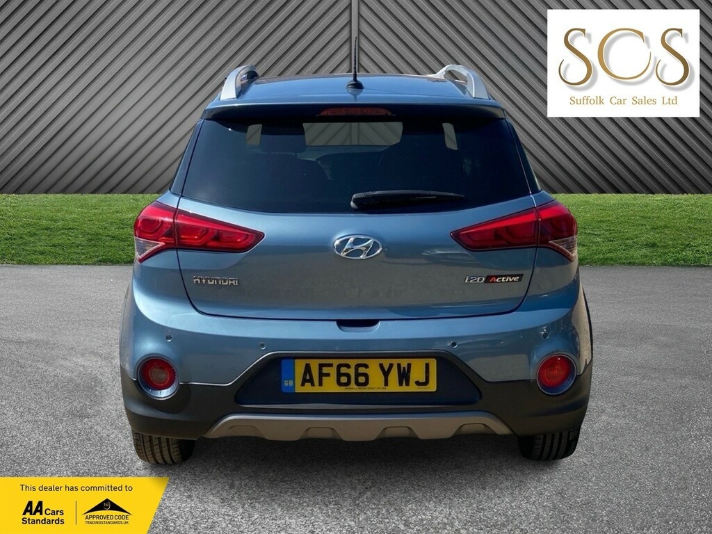 Hyundai I20 Hatchback 1.0 I20 Active 1.0T 100Ps 201666 AF66YWJ Blue #6