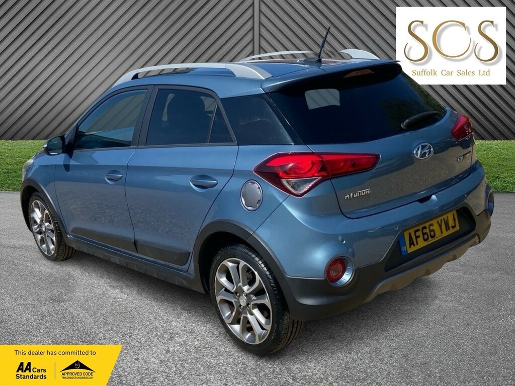 Hyundai I20 Hatchback 1.0 I20 Active 1.0T 100Ps 201666 AF66YWJ Blue #5