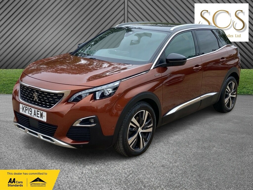 Peugeot 3008 Suv 1.6 Puretech Gt Line 201919 KP19AEW Brown #3