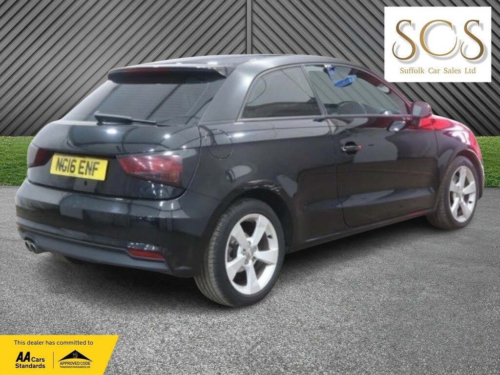 Audi A1 Hatchback 1.4 Tfsi Sport 201616 NG16ENF Black #4