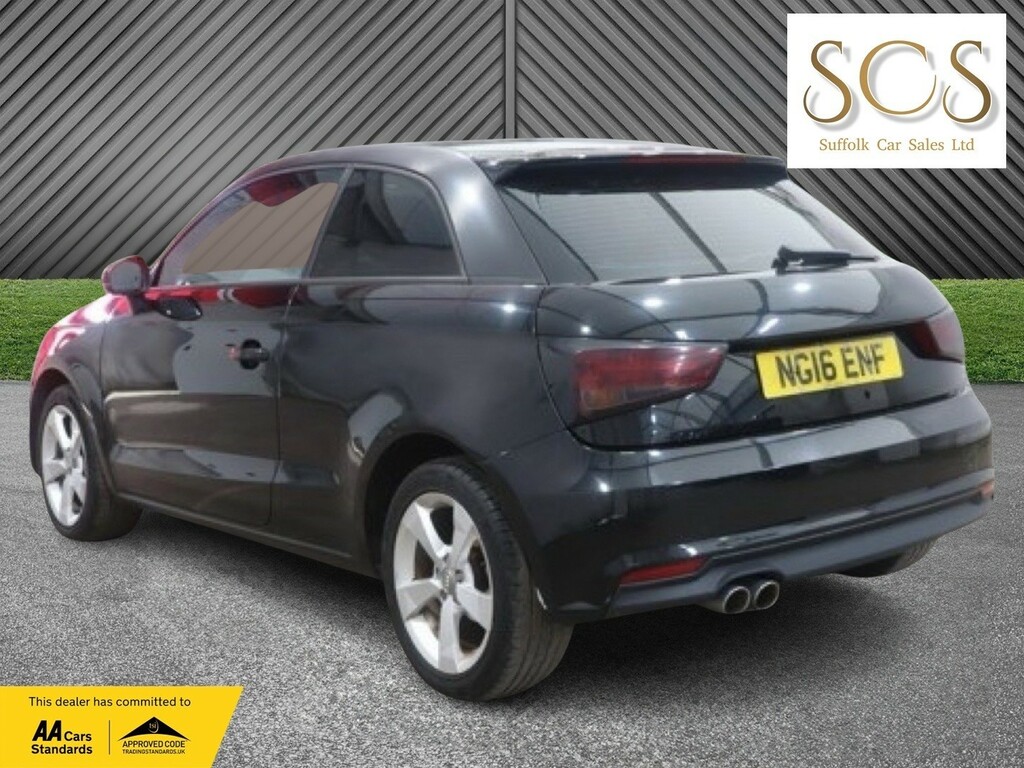 Audi A1 Hatchback 1.4 Tfsi Sport 201616 NG16ENF Black #3