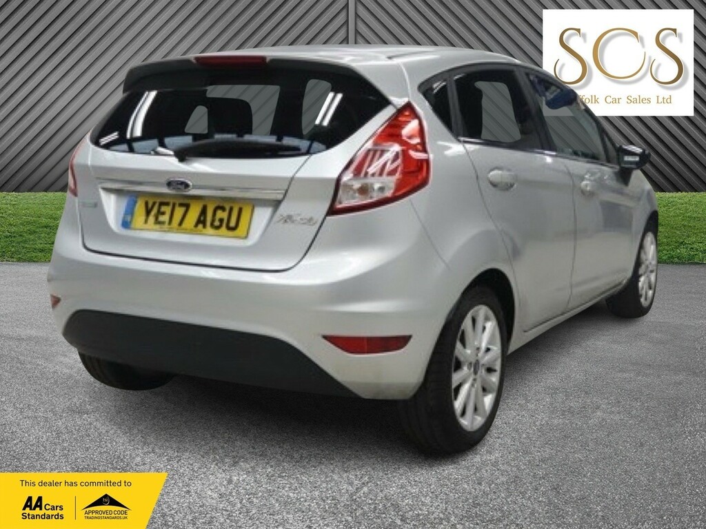 Ford Fiesta Hatchback 1.0 T Ecoboost Titanium 201717 YE17AGU Silver #4