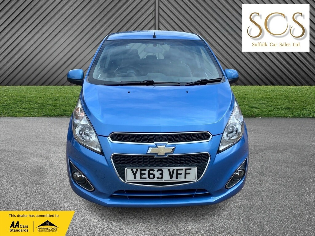 Chevrolet Spark Hatchback 1.2 I Lt 201363 Blue #2