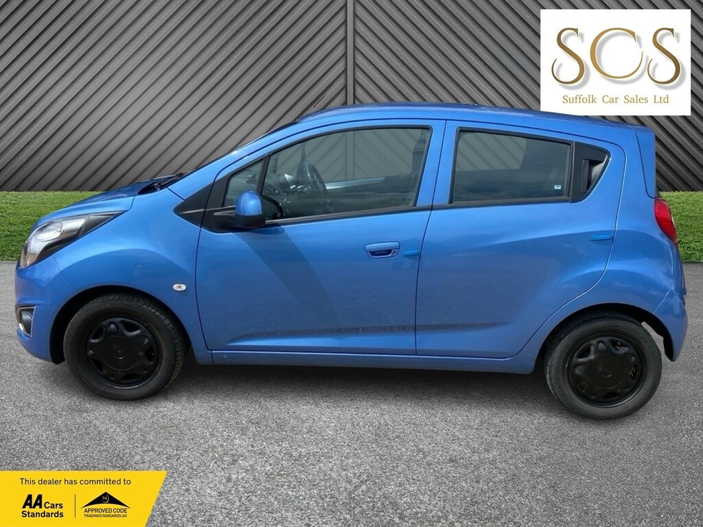 Chevrolet Spark Hatchback 1.2 I Lt 201363 Blue #4