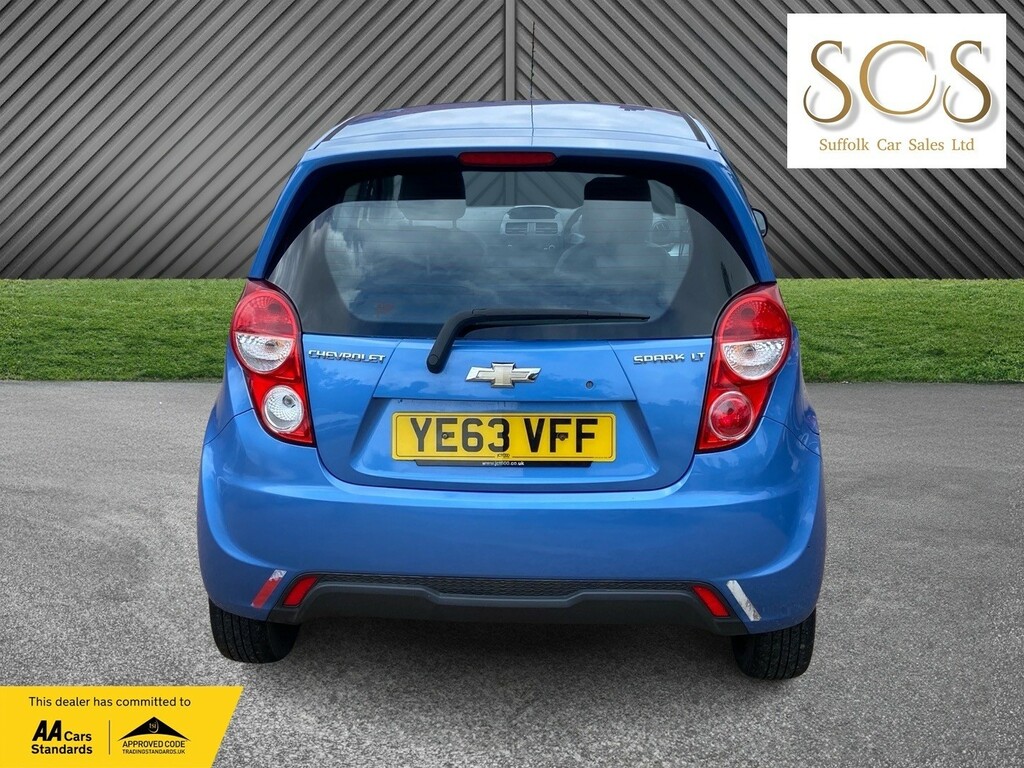 Chevrolet Spark Hatchback 1.2 I Lt 201363 Blue #6
