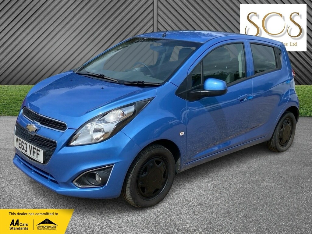 Chevrolet Spark Hatchback 1.2 I Lt 201363 Blue #3