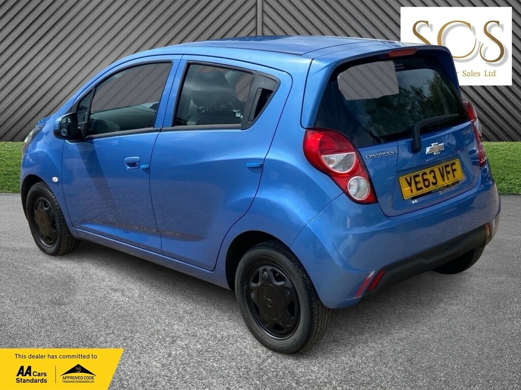 Chevrolet Spark Hatchback 1.2 I Lt 201363 Blue #5