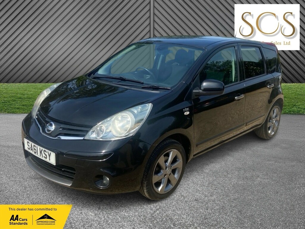 Nissan Note Hatchback 1.6 16V N-tec 201161 Black #3